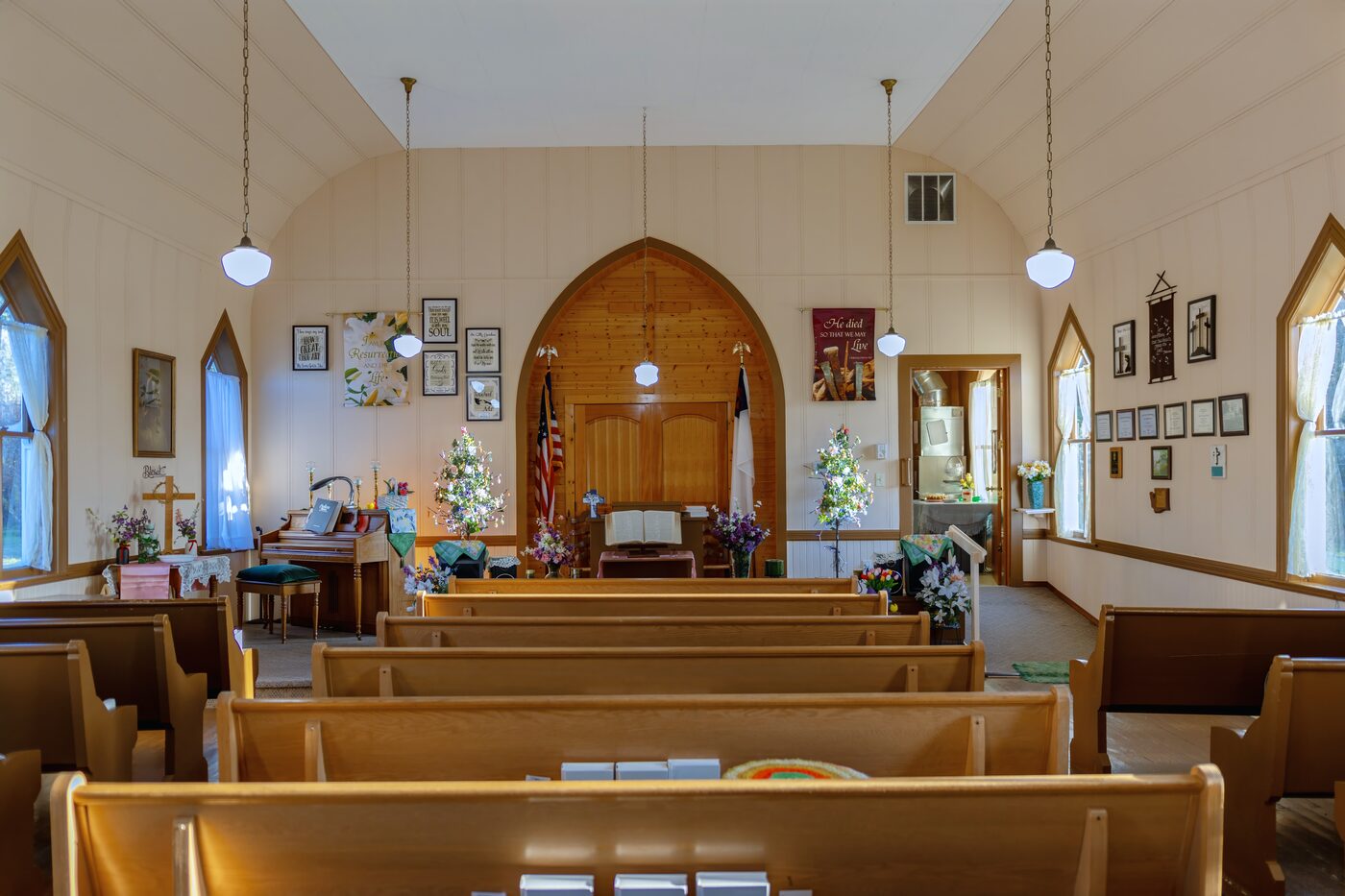 Inside the sanctuary